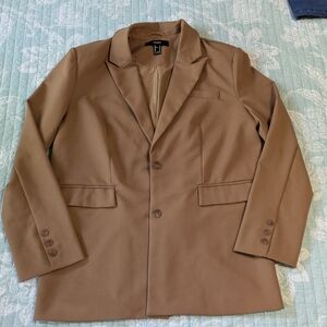Forever 21 Light Brown Blazer. M/L